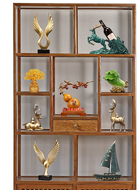 豪布斯卡树脂祝福新中式书房客厅