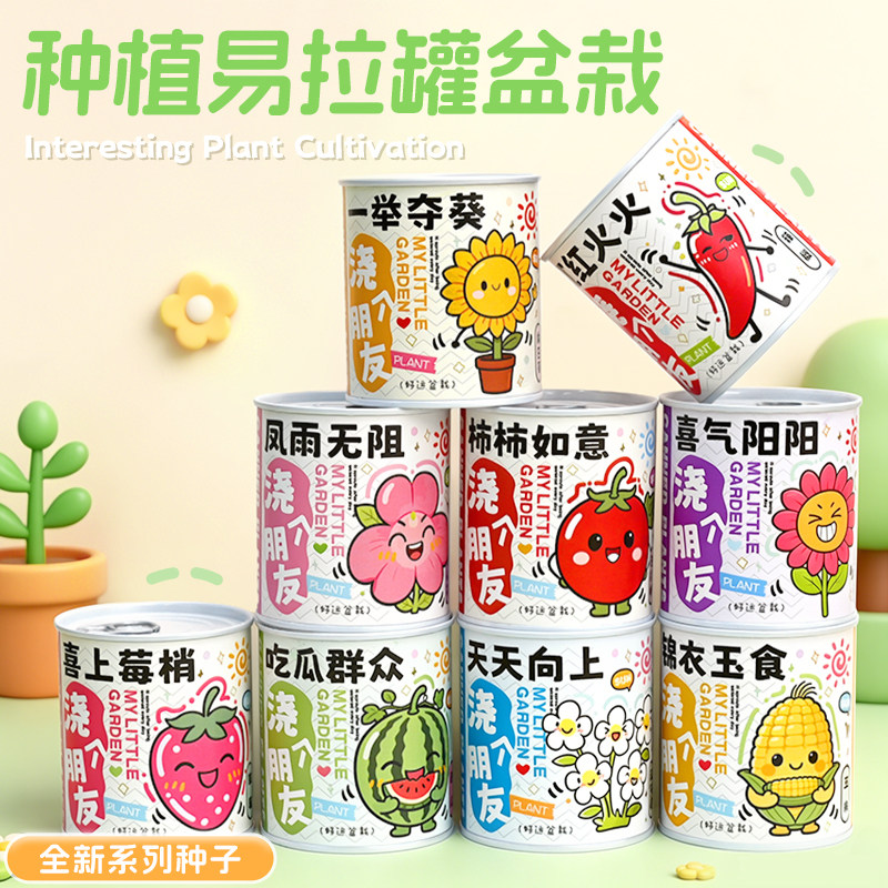 小学生种植小盆栽好养活室内适合幼儿园养的植物生日礼物奖品定制