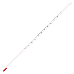 温度计工业红水银实验室家用精准玻璃酒精养殖大棚专用水温测量计