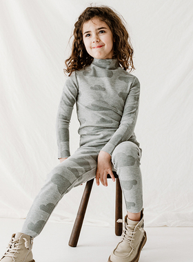 Petite Revery加拿大小云朵童装儿童裤子长裤休闲打底裤秋冬