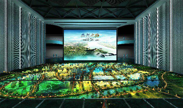 数字沙盘智能模型智慧城市规划模型展厅模型设计制作工业军事模型