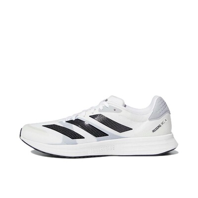 Adidas阿迪达斯RC 4白黑色低帮减震透气轻便男款运动跑步鞋GX8152