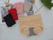 爱美莱4065 艾草远红外温经暖宫裤 4082 女收腹莱翘臀中腰三角裤