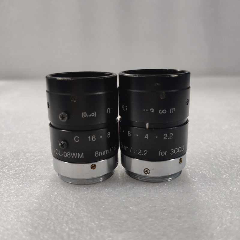 亚辉进口VCL-08WM 8mm/12.2 for 3CCD工业相机C口镜头现货