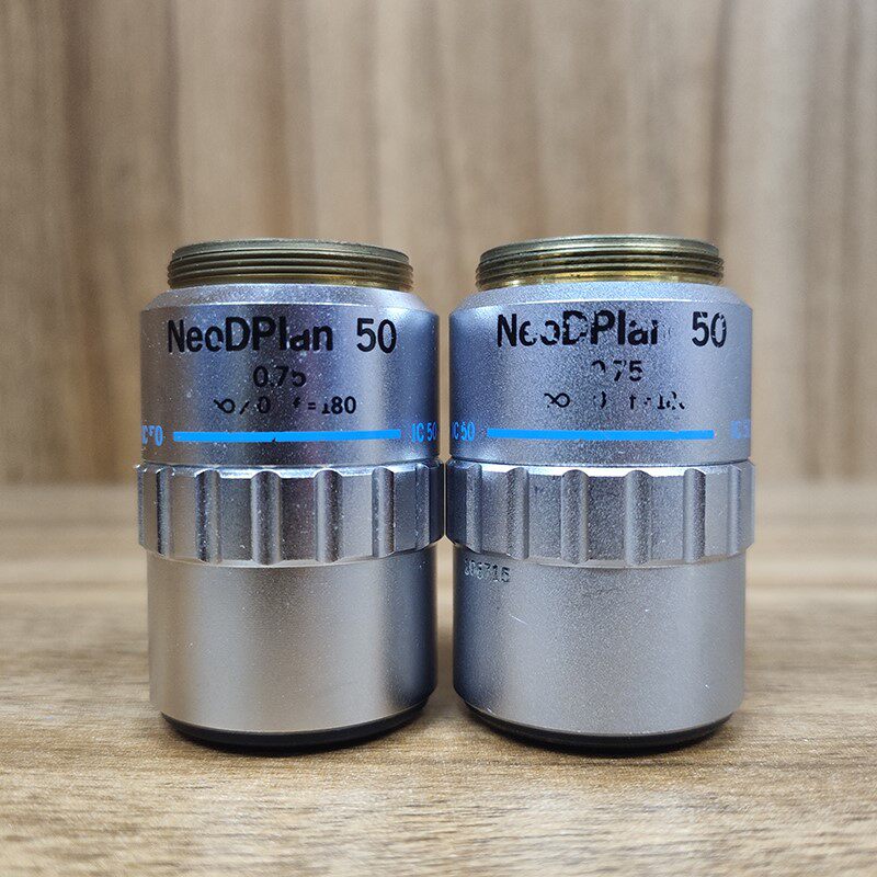 75显微镜物镜50倍 成色新