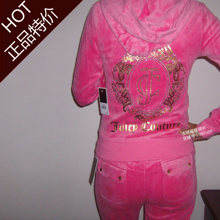 ÃÀ¹ú²É¹ºÕýÆ·Juicy CoutureÌì¶ìÈÞÌ××°ÎÀÒÂ/ÎÀ¿ã ÁÁ×êLOGO ÏÖ»õ