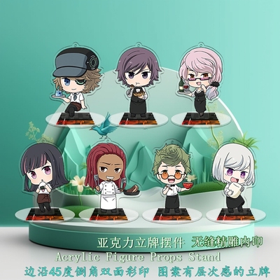 无缝精雕夹层内印全员恶玉DRIVE动漫周边亚克力精工立牌礼物品