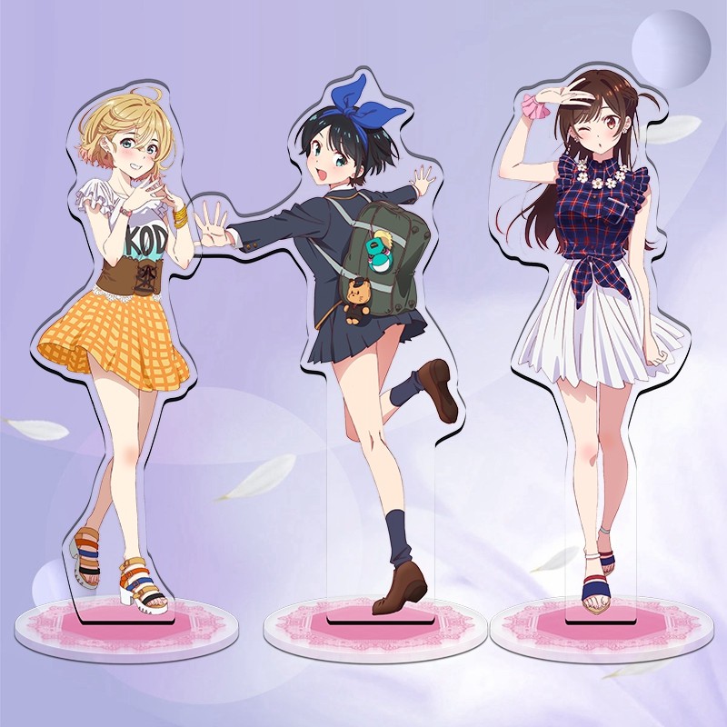 出租借女友2七海麻美水原千鹤樱泽墨更科瑠夏日本动漫亚克力立牌