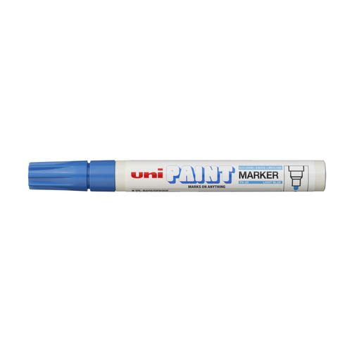 三菱油漆笔 PX-20 浅蓝色补漆笔 uni PAINT MARKER 水色漆油笔
