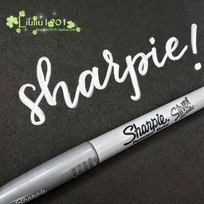 Sharpie METALLIC SILVER fine point marker 银色记号笔 39100