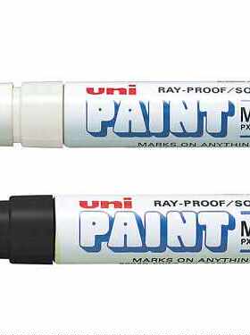 uni PAINT MAKER PX-30 三菱油漆笔 扁头粗字