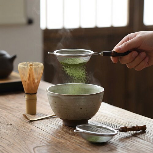 紫竹鞭茶滤竹抹茶粉滤简约古风泡茶过滤网多功能过滤网筛茶具配件