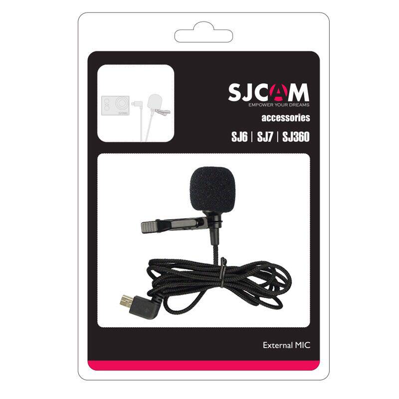 Sj7 SJCAM SJ6 LEGEND运动相机配件 SJ7 STAR M20通用外置麦克风_虎窝淘
