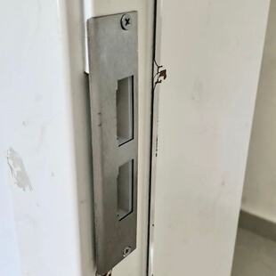 固定大全扣片锁导向片专用铁片扣片条锁体锁具门框片门锁锁片挡片