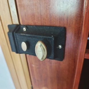 房门锁外木门锁暗锁锁芯外装新门锁室内家用防盗门双保险通用型