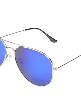 圆脸个性风彩膜女士度数太阳镜