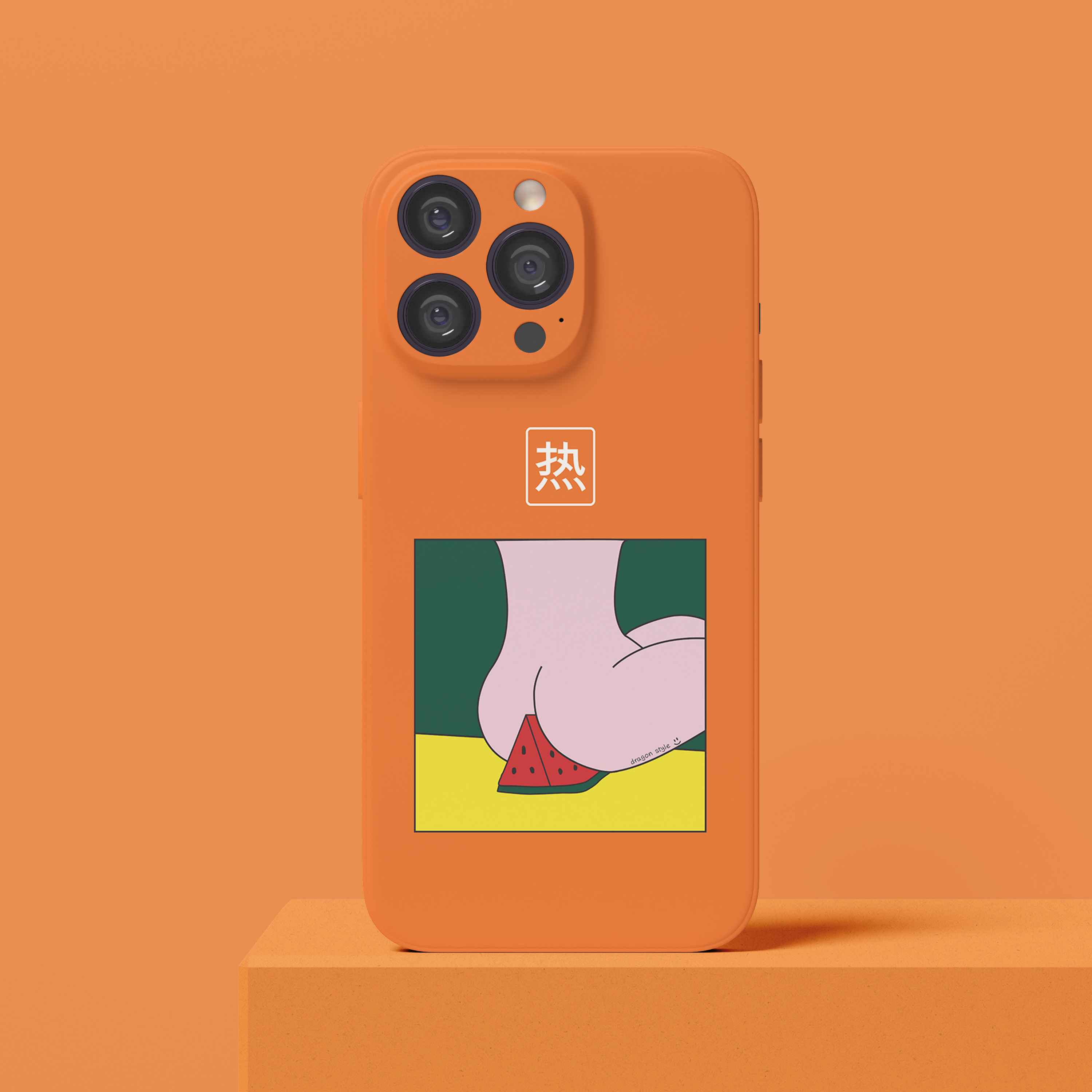 镜头全包恶搞插画磨砂软壳苹果16