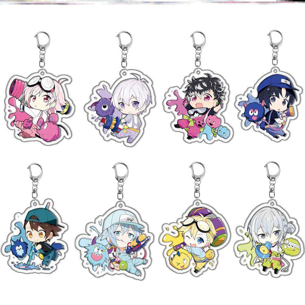 偶像星愿 IDOLiSH7 周边挂件和泉一织 小鸟游纺亚克力钥匙扣挂饰