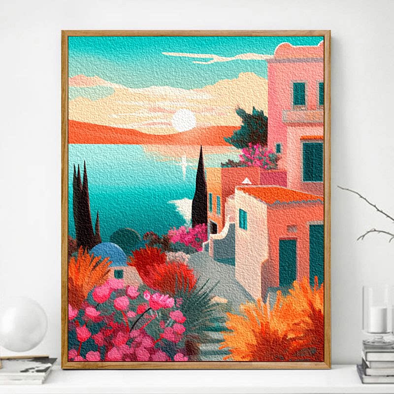 diy 解闷手工 纸浆画手工画 创意 简约肌理画