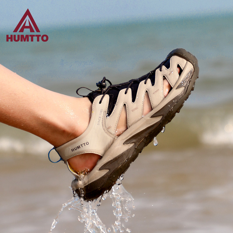 悍途户外凉鞋男款夏季防滑软底溯溪涉水沙滩鞋速干透气运动凉鞋女