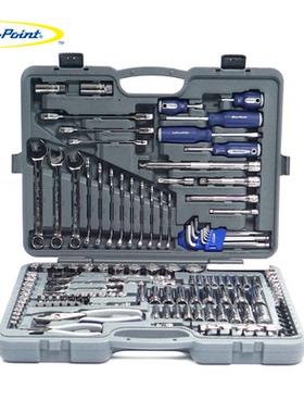 美国蓝点151件套装台湾原装进口新老款工具盒实耐宝150件套工具箱