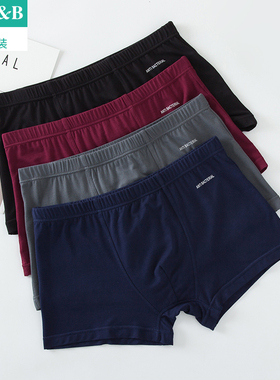 AB内衣专柜正品 春夏薄款粘纤透气中腰U凸男平角裤 ab内裤男Y203
