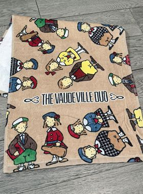 毛巾纯棉卡通the vaudeville ouo洗脸巾洁面巾柔软吸水薄款家用