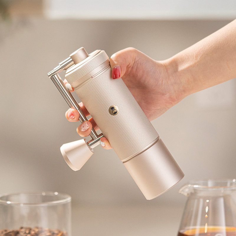 官方授权 泰摩栗子S3手摇咖啡磨豆机 家用手动咖啡磨豆机外调刻度