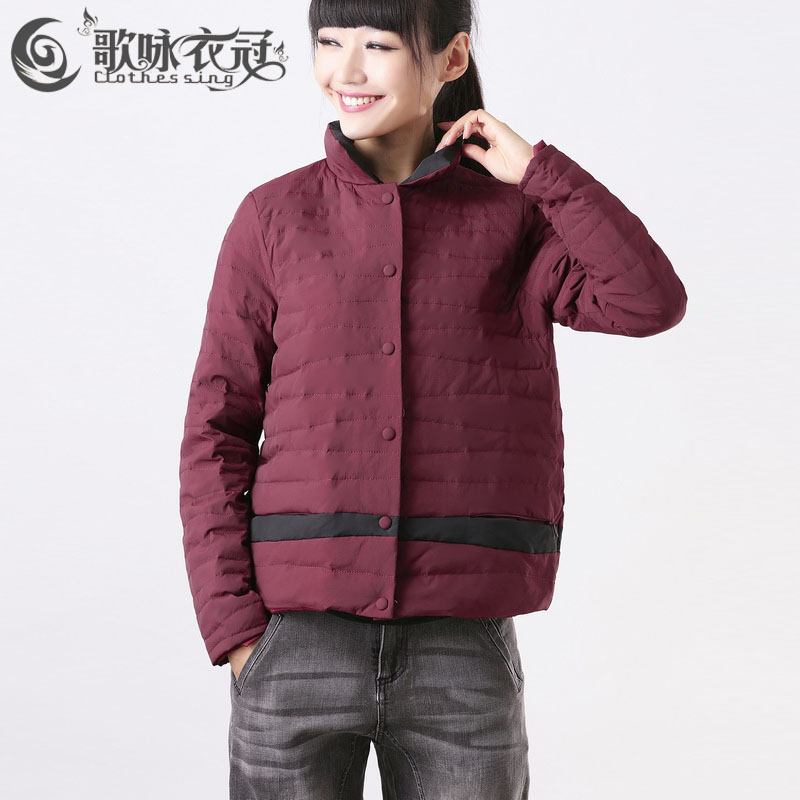 休闲大码小棉袄反季轻薄羽绒服