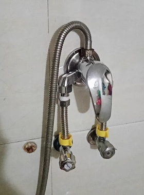 热水器明装混水阀冷热水龙头淋浴花洒套装太阳能浴室混合龙头配件