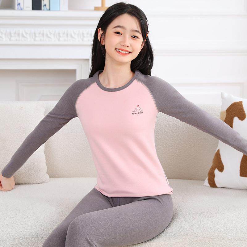 少女保暖内衣大童初高中学生儿童德绒青少年秋衣秋裤女童套装冬季,童装/婴儿装/亲子装,内衣套装,淘宝优惠券,粉丝福利购,淘宝优惠卷