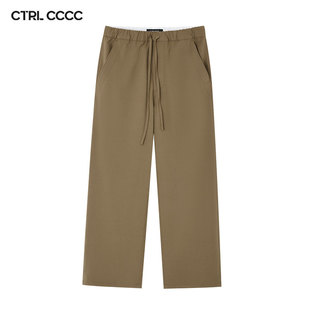 CTRL CCCC直筒西裤男款垂坠感高级感cleanfit秋冬款r@w风格