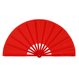 太极功夫扇武术扇子红色响扇小学生武术太极用的功夫扇