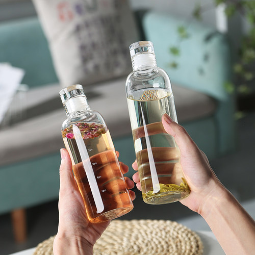 水杯玻璃杯高颜值大容量高硼硅