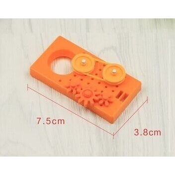 diy齿轮皮带轮幼儿益智玩具 科学小实验科技小制作科普培训器as27