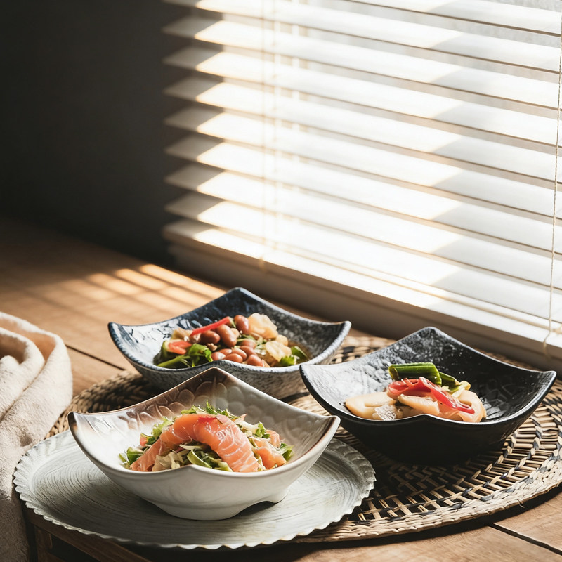 日料餐厅陶瓷前菜甜品碗沙拉碗精致小吃碟日式寿司刺生碗冷凉菜碟,餐饮具,碗,淘宝优惠券,粉丝福利购,淘宝优惠卷