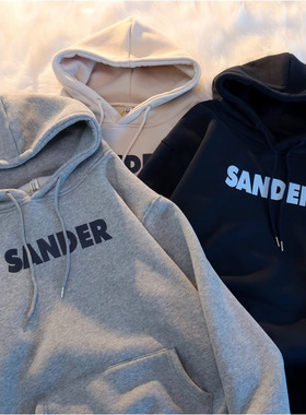 W224#秋冬季童装加绒卫衣秋冬装2024新款儿童加厚保暖套头衫上衣