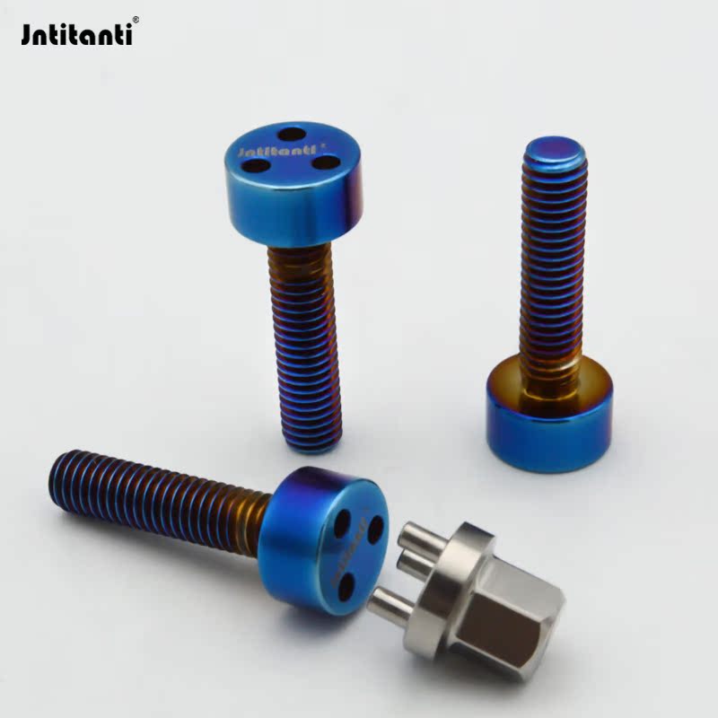 Jntitanti防盗螺栓钛合金不生锈