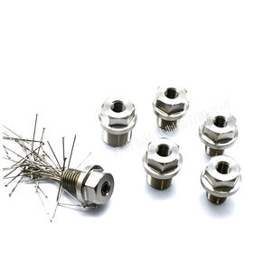 Jntitanti 汽车钛合金油底壳放油螺丝强磁M14*1.5适用奔驰奥迪