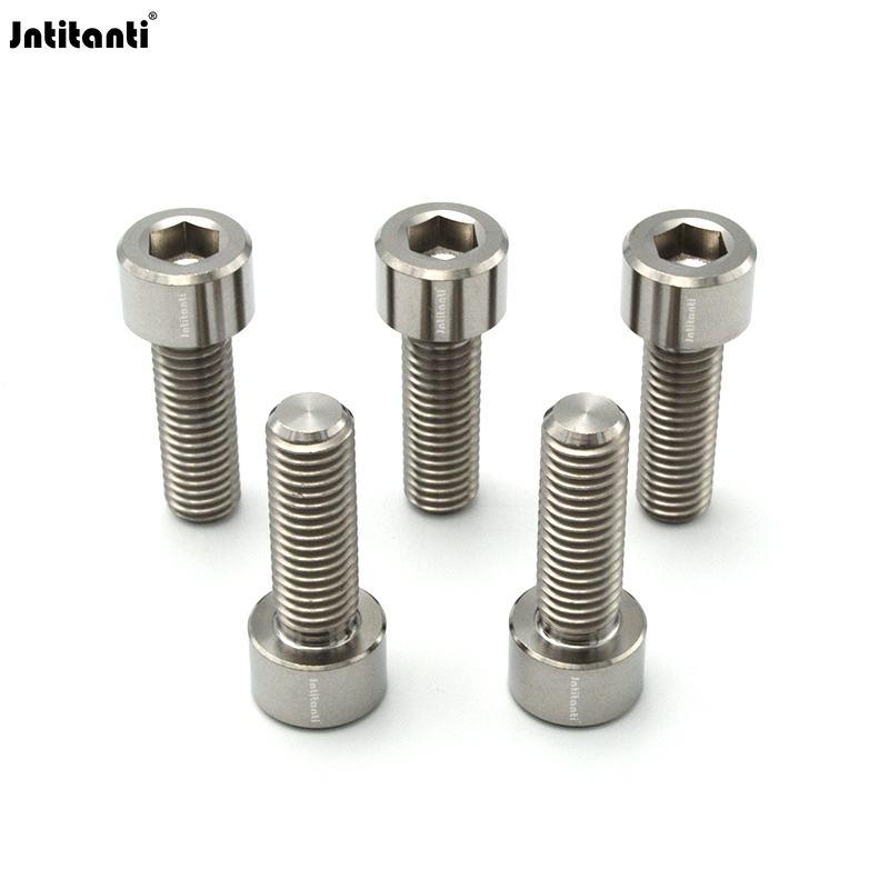 Jntitanti钛合金紧固越野车轮毂防脱圈压盘螺丝M10*1.5*25mm