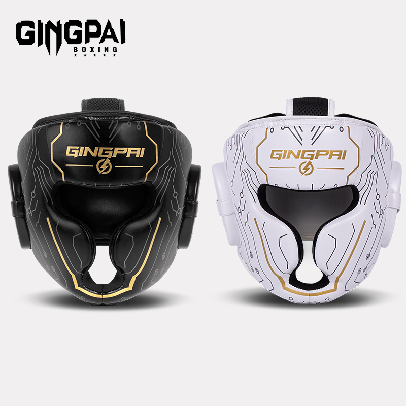 竞派-专业拳击头盔-升级加厚