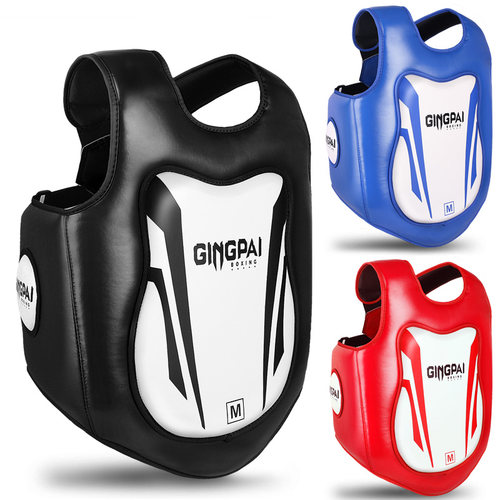 竞派专业散打搏击护胸甲护具