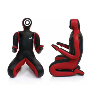 摔跤人偶MMA综合格斗训练皮人消防模拟演练道具柔道柔术人形沙袋