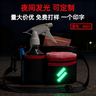 美发造型师专用腰包多口袋多层收纳防水耐磨大容量服务工作工具包