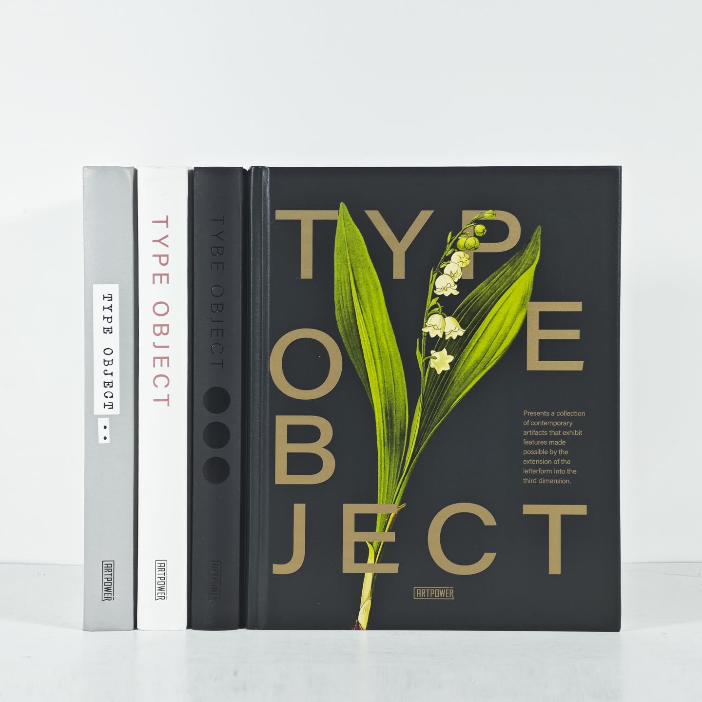 字母设计现代样板间家居书房高级烫金装饰书摆件可翻页客厅售楼处