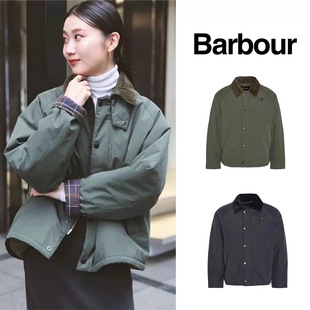 宽松男女款 Transport无蜡灯芯绒棉服短款 夹克外套 Barbout 现货