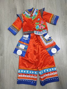 快乐阳乐男童少数民族土家族彝族高山族演出服少儿独唱原创中大童