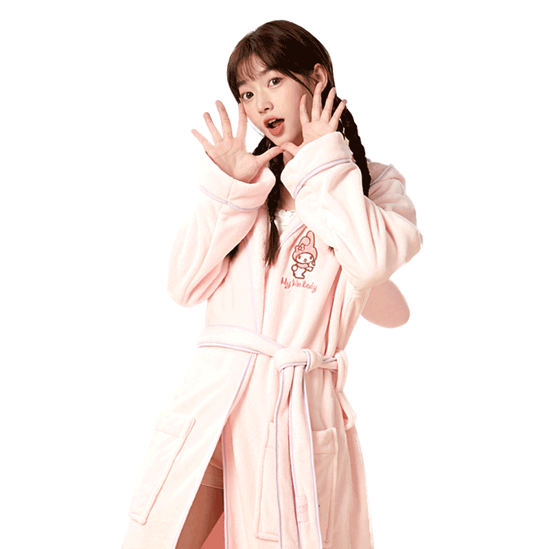可爱公主浴裙浴袍睡袍吸水速干
