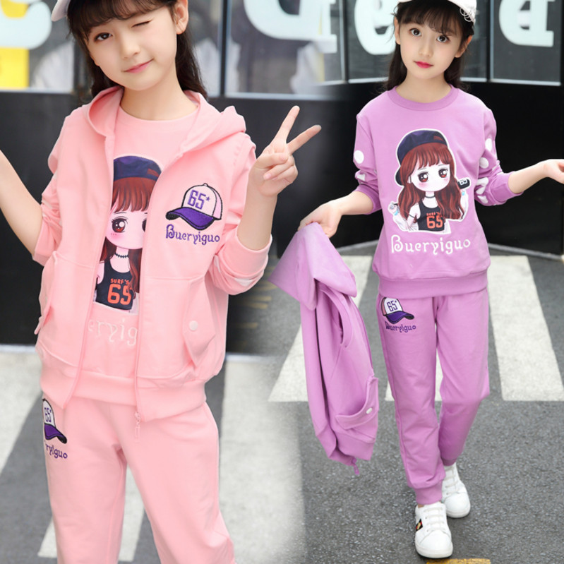便宜新款闲6卫衣服11运动三件套