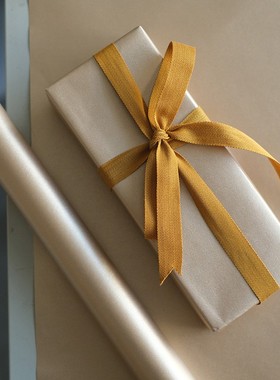 BG DESIGN香槟金色钨金灰色女神男神包装纸礼品纸圣诞礼盒包装